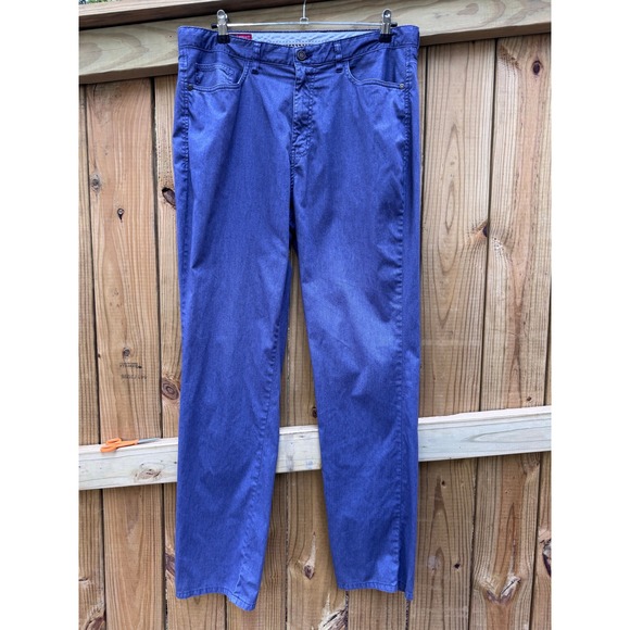 Johnston & Murphy XC4 Extreme‎ Comfort Mens Blue Regular Fit Pants